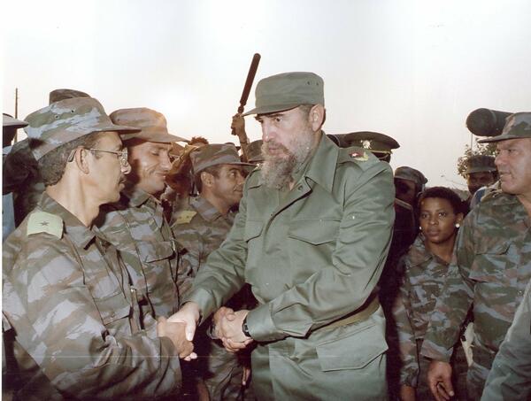 El Comandante en Jefe Fidel Castro estuvo al frente de las operaciones estratégicas y del regreso a su Patria de los voluntarios cubanos