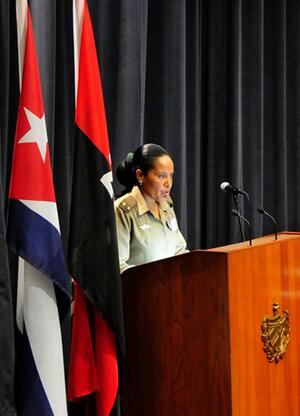 Mireyda Rodríguez Acosta en la III Conferencia Nacional ACRC 16-07-2011