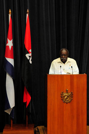 Coronel (R) Victor E. Dreke Cruz en la III Conferencia Nacional ACRC 16-07-2011