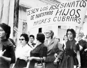 Las mujeres santiagueras se incorporaron activamente en la lucha contra la dictadura