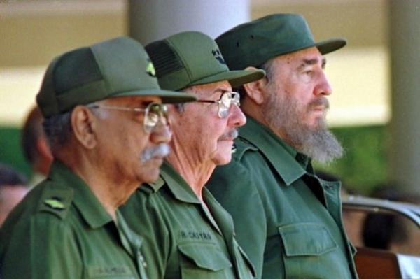 Fidel, Raul y Alemida